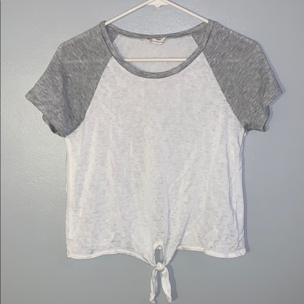 Baseball Tee w/ Tie